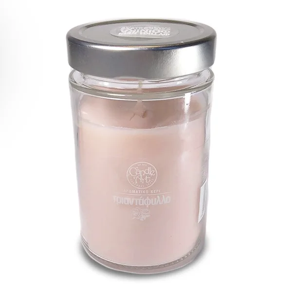 Candle n' Art Φυτικό Αρωματικό Κερί Τριαντάφυλλο 370ml