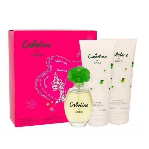 Gres Cabotine Women Gift Set Άρωμα EDT 100ml, Body Lotion 200ml & Shower Gel 200ml