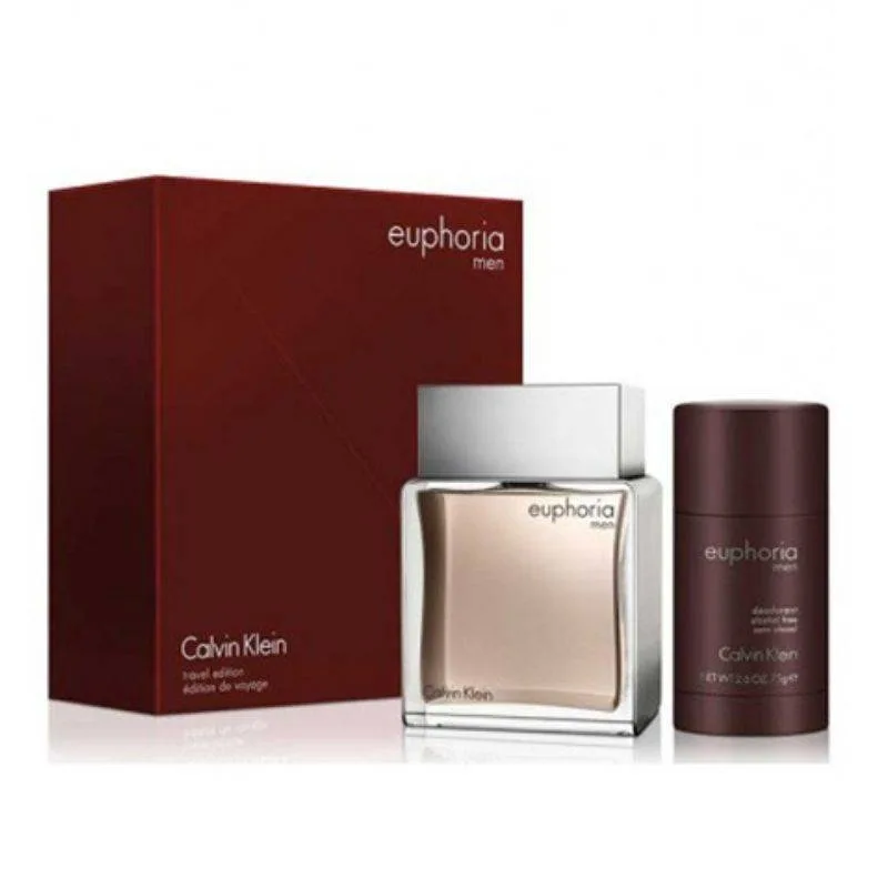 Calvin Klein Euphoria Men Giftset Άρωμα EDT 100ml Deodorant Stick 75gr