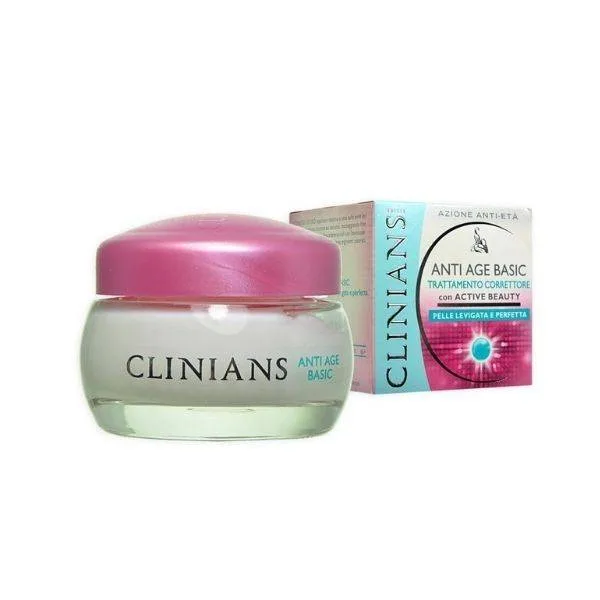 Clinians Anti Age Basic Face Cream Ενυδατική 24h Κρέμα για πρόληψη των ρυτίδων age25+ 50ml