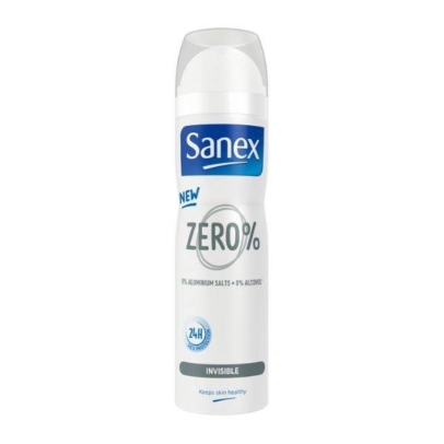 Sanex Zero% Deodorant Spray Αποσμητικό Σπρέι Χωρίς Αλουμίνιο & Αλκοόλ 150ml