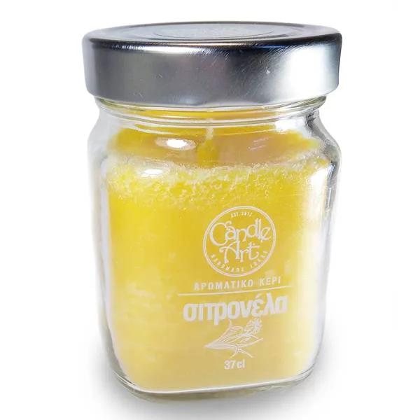 Candle n' Art Φυτικό Αρωματικό Κερί Σιτρονέλα 370ml