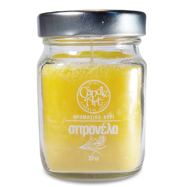 Candle n' Art Φυτικό Αρωματικό Κερί Σιτρονέλα 370ml Candle n' Art Φυτικό Αρωματικό Κερί Σιτρονέλα 370ml