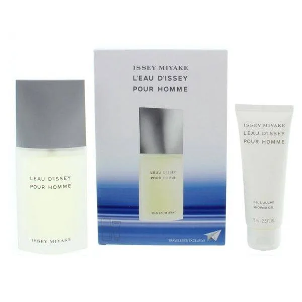 Issey Miyake L'Eau D'Issey Pour Homme Men's Gift Set Άρωμα EDT 75ml & Shower Gel 75ml