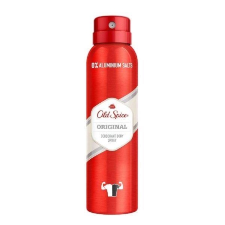 Old Spice Original Deodorant Body Spray 0% Aluminium Salts 150ml