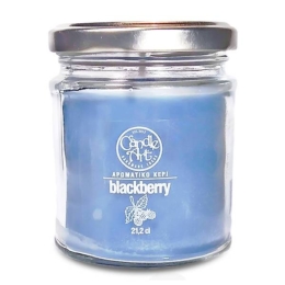 Candle n' Art Φυτικό Αρωματικό Κερί Βατόμουρο 212ml