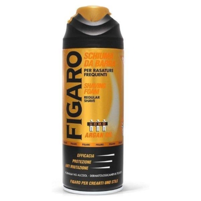 Figaro αφρός ξυρίσματος Regular Shave με Argan Oil 400ml