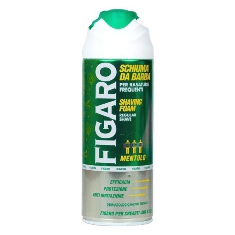 Figaro αφρός ξυρίσματος Regular Shave με μενθόλη 400ml