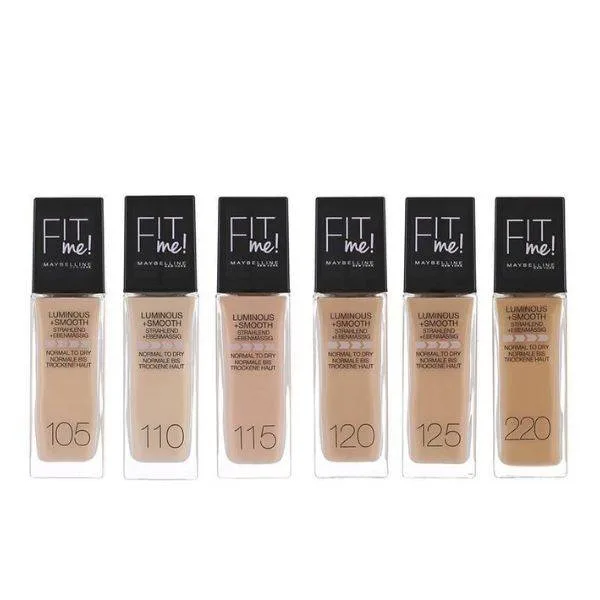 Maybelline Fit Me Luminous & Smooth Liquid Foundation