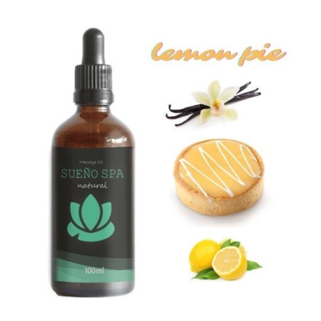 Sueño Spa Moisturizing Massage Body Oil Λάδι Σώματος Lemon Pie με Βανίλια & Λεμόνι 100ml