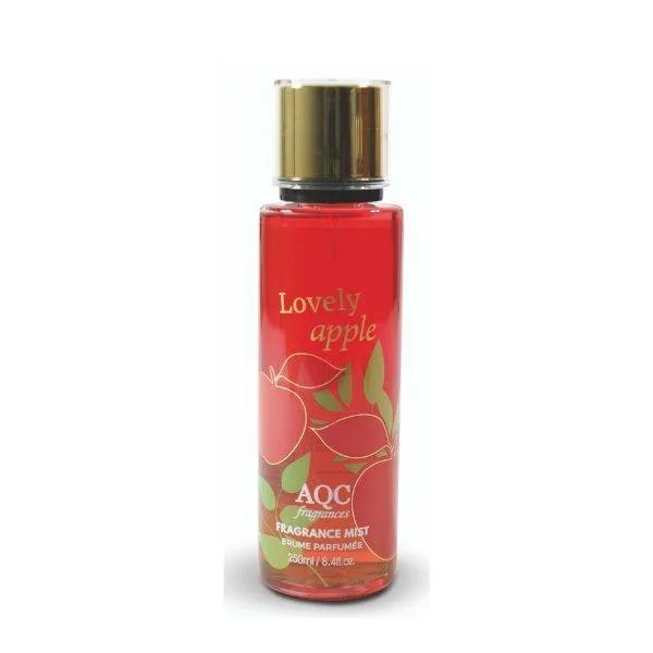 AQC fragrances Body Mist Spray Lovely Apple 250ml AQC fragrances Body Mist Spray Lovely Apple 250ml