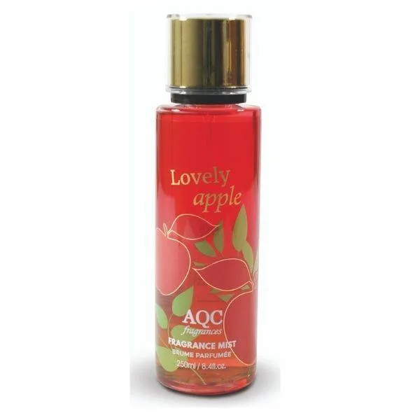 AQC fragrances Body Mist Spray Lovely Apple 250ml