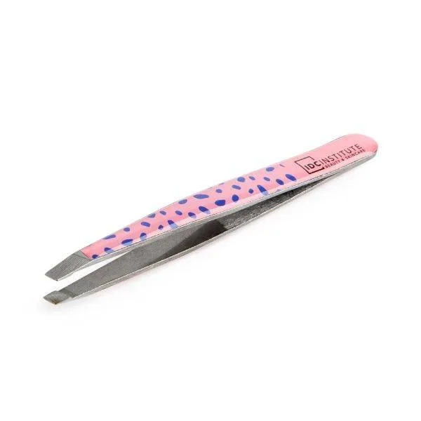 IDC Design Tweezers Τσιμπιδάκι Φρυδιών Πλάγιο Ροζ Πιτσιλωτό IDC Design Tweezers Τσιμπιδάκι Φρυδιών Πλάγιο Ροζ Πιτσιλωτό