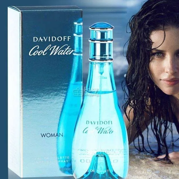 Davidoff Cool Water Eau De Toilette 100ml Women (1) Davidoff Cool Water Eau De Toilette 100ml Women