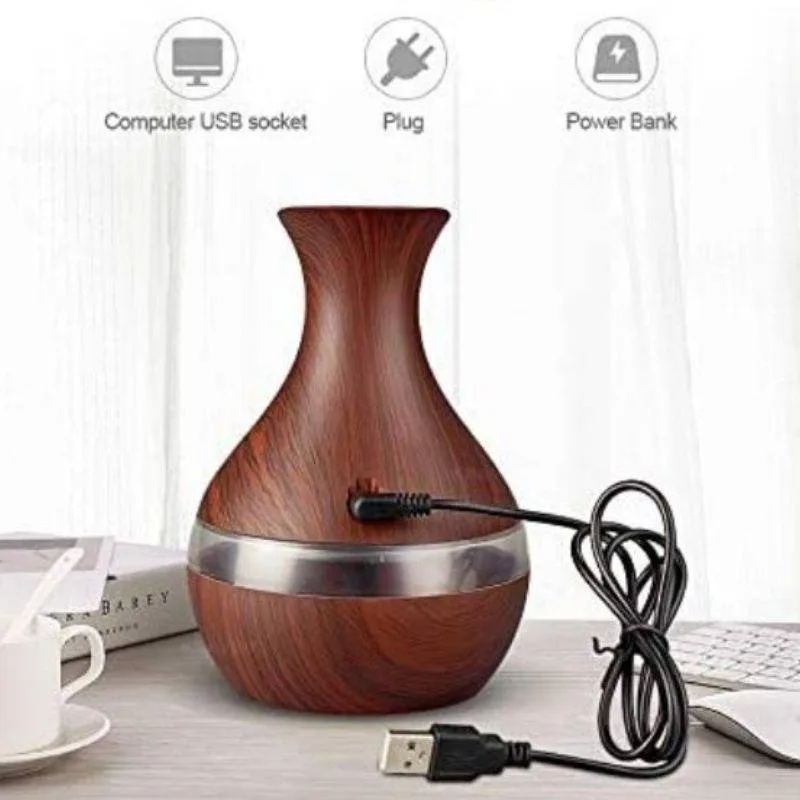 Humidifier Ultrasonic Συσκευή για Αρωματοθεραπεία 067 - 300ml Dark Brown Wood+ Δώρο άρωμα 12ml (3) Humidifier Ultrasonic Συσκευή για Αρωματοθεραπεία 067 - 300ml Dark Brown Wood+ Δώρο άρωμα 12ml
