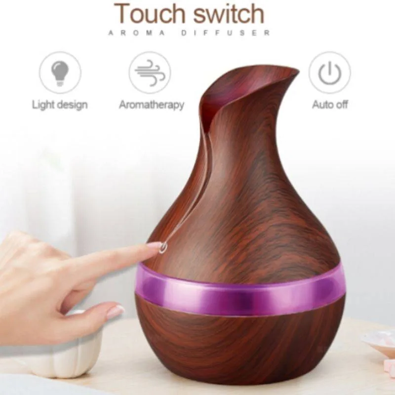 Humidifier Ultrasonic Συσκευή για Αρωματοθεραπεία 067 - 300ml Dark Brown Wood+ Δώρο άρωμα 12ml (4) Humidifier Ultrasonic Συσκευή για Αρωματοθεραπεία 067 - 300ml Dark Brown Wood+ Δώρο άρωμα 12ml