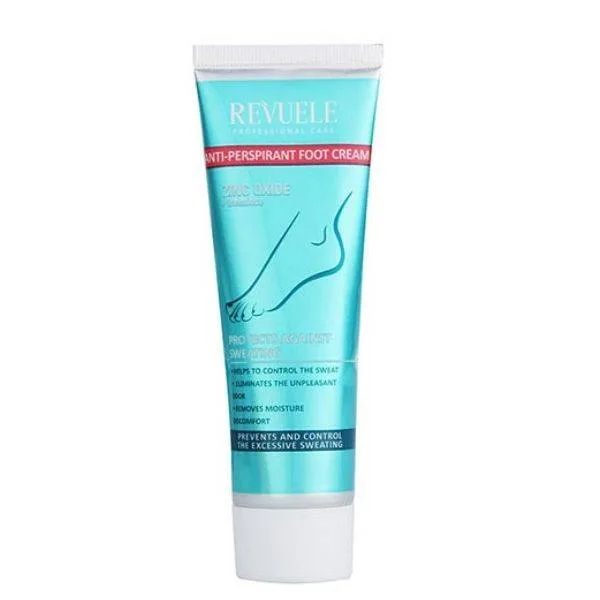Revuele Anti-perspirant Foot Cream - Κρέμα Ποδιών κατά της εφίδρωσης 80ml