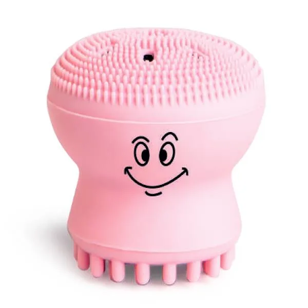 IDC Top Dreams Octopus Silicone Facial Cleansing - Καθαριστική Βούρτσα Σιλικόνης Ροζ 10γρ