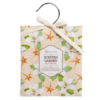 IDC Scented Garden Sweet Vanilla Wardrobe Sachet Αρωματική Κρεμάστρα Γλυκιά Βανίλια 23gr