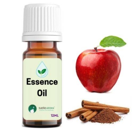 Sueño Aroma Fragrance Oil Apple & Cinnamon Αρωματικό Έλαιο Μήλο Κανέλα 12ml