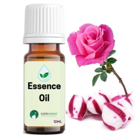 Sueño Aroma Fragrance Oil Pink Sweet Rose Αρωματικό Έλαιο Ροζ Γλυκό Τριαντάφυλλο 12ml