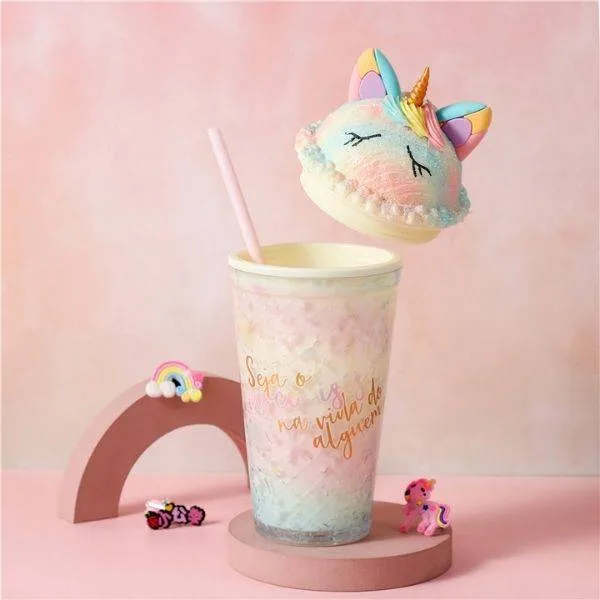 Yakai Icecream Unicorn Frosty Mug Θερμός Κατάψυξης & Παγούρι Παγωτό Μονόκερος Πολύχρωμο 430ml Yakai Icecream Unicorn Frosty Mug Θερμός Κατάψυξης & Παγούρι Παγωτό Μονόκερος Πολύχρωμο 430ml