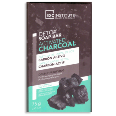 IDC Institute Detox Activated Charcoal Soap Σαπούνι με ενεργό Άνθρακα 75gr
