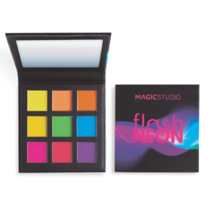 IDC Magic Studio Flash Neon Παλέτα σκιών 9 Colors 9 x 1gr
