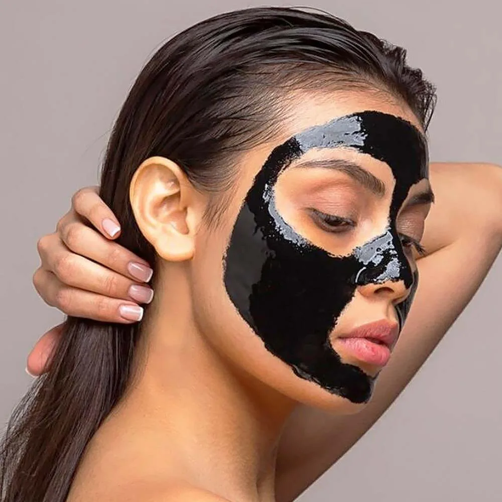 IDC Peel Off Μαύρη Μάσκα Προσώπου με Ξυλάνθρακα για τα μαύρα στίγματα 120ml