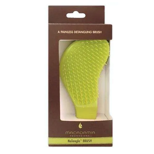 Macadamia Professional No Tangle Hair Brush Green Brown Macadamia Professional No Tangle Hair Brush Green Brown