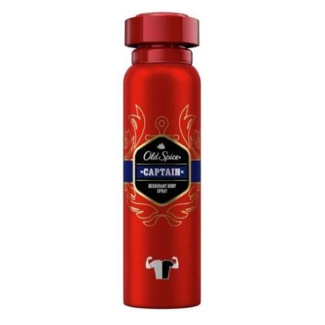 Old Spice Captain Deodorant Body Spray Anti White Marks 150ml