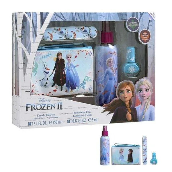 Air Val International Disney Frozen 2 Σετ Eau De Toilette 150ml Nail Polish 3,5ml Πορτοφολάκι & Λίμα Air Val International Disney Frozen 2 Σετ Eau De Toilette 150ml Nail Polish 3,5ml Πορτοφολάκι & Λίμα