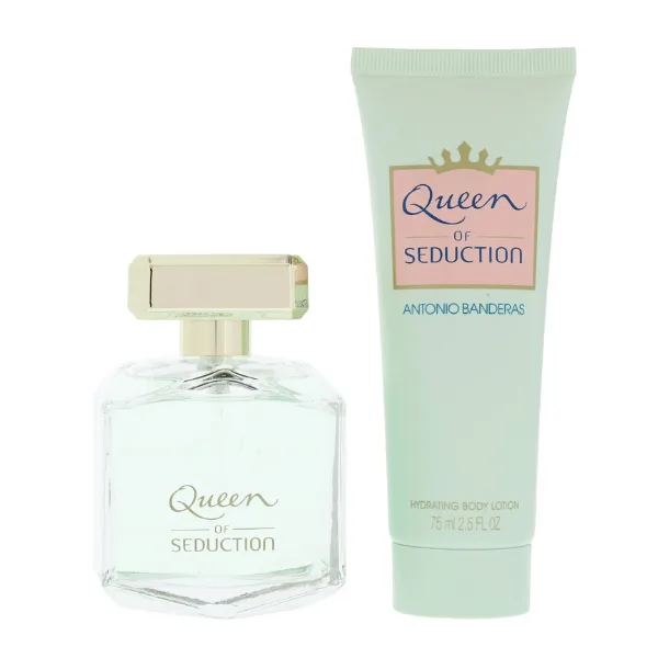 Antonio Banderas Queen of Seduction Gift Set - Άρωμα Eau de Toilette 50ml & Body Lotion 75ml (1) Antonio Banderas Queen of Seduction Gift Set - Άρωμα Eau de Toilette 50ml & Body Lotion 75ml