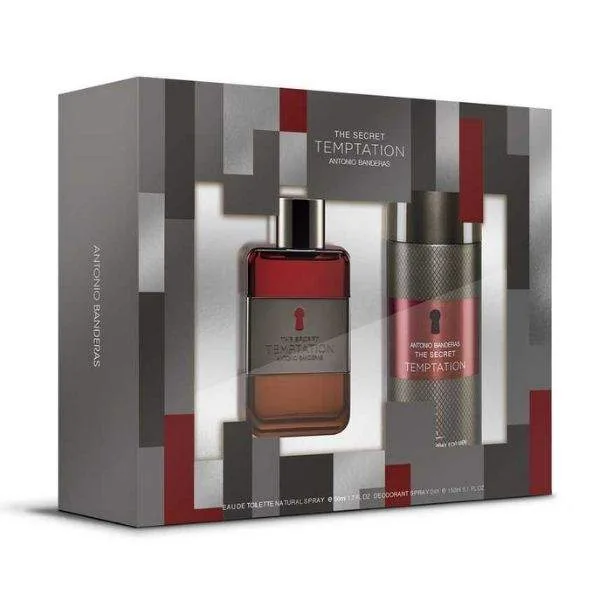 Antonio Banderas The Secret Temptation Gift Set - Άρωμα Eau de Toilette 50ml & Deo Spray24h 150ml