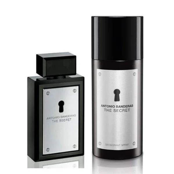 Antonio Banderas The secret Men Gift Set Άρωμα Eau de Toilette 50ml & Deo Spray 150ml Antonio Banderas The secret Men Gift Set Άρωμα Eau de Toilette 50ml & Deo Spray 150ml