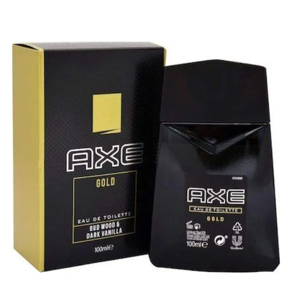 Axe Gold for Men Oud Wood & Vanilla Eau De Toilette 100ml Axe Gold for Men Oud Wood & Vanilla Eau De Toilette 100ml