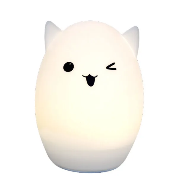Bulb Adorable Soft Kitten LED Φωτιστικό Νυκτός 12 x 16cm