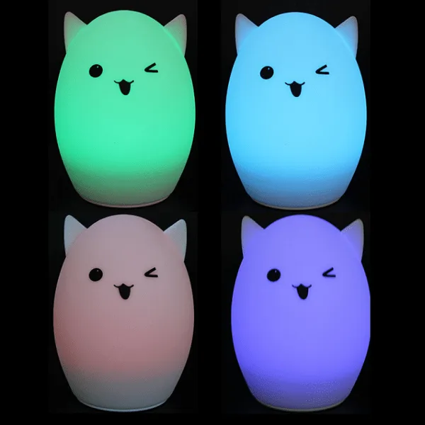 Bulb Adorable Soft Kitten LED Φωτιστικό Νυκτός 12 x 16cm (2) Bulb Adorable Soft Kitten LED Φωτιστικό Νυκτός 12 x 16cm