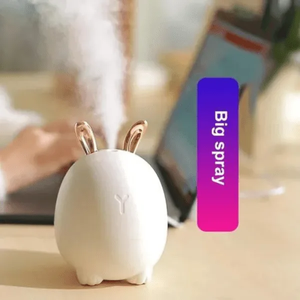 Bulb Συσκευή για Αρωματοθεραπεία Rabbit White 300ml + Δώρο άρωμα 12ml (1) Bulb Συσκευή για Αρωματοθεραπεία Rabbit White 300ml + Δώρο άρωμα 12ml