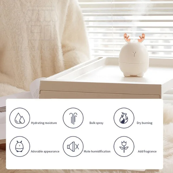 Bulb Συσκευή για Αρωματοθεραπεία Rabbit White 300ml + Δώρο άρωμα 12ml (3) Bulb Συσκευή για Αρωματοθεραπεία Rabbit White 300ml + Δώρο άρωμα 12ml