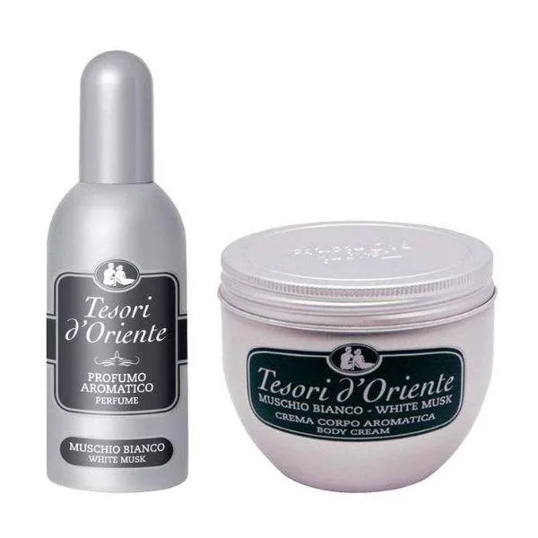 Tesori d’Oriente White Musk Set EDT 100ml Body Cream 300ml & Νεσεσέρ 18 x 14 cm Tesori d’Oriente White Musk Set EDT 100ml Body Cream 300ml & Νεσεσέρ 18 x 14 cm