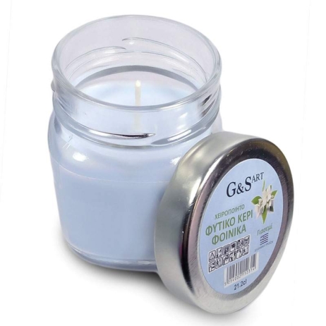 G & S Art Φυτικό Αρωματικό Κερί Φοίνικα Γιασεμί 212ml