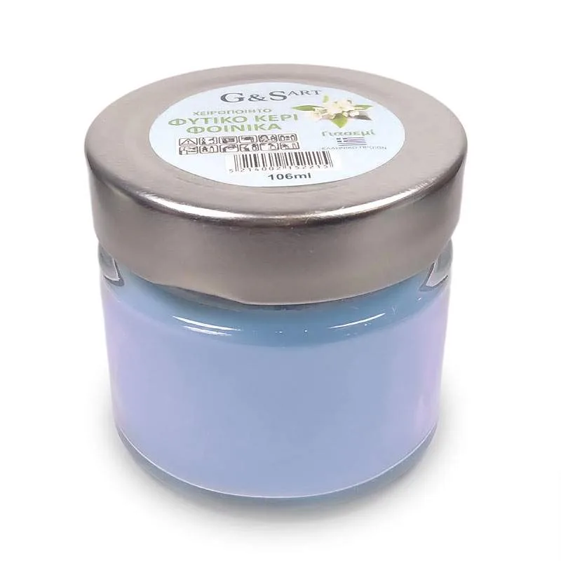 G & S Art Φυτικό Αρωματικό Κερί Φοίνικα Γιασεμί 106ml G & S Art Φυτικό Αρωματικό Κερί Φοίνικα Γιασεμί 106ml