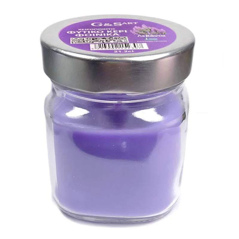 rt Φυτικό Αρωματικό Κερί Φοίνικα Λεβάντα 212ml