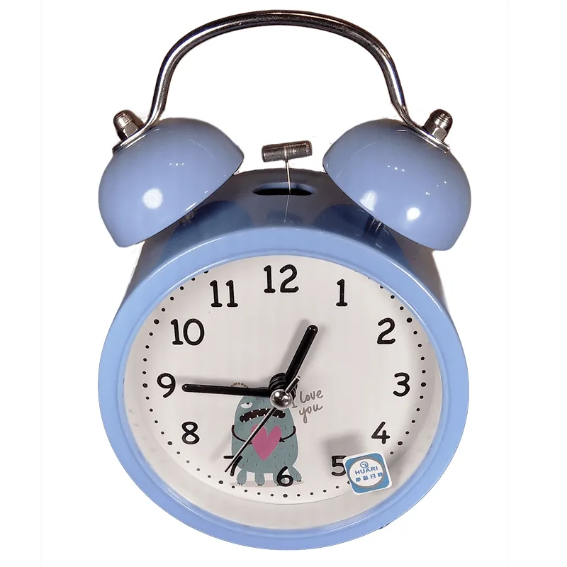 Huari Μ12 Παιδικό Επιτραπέζιο Ρολόι με Ξυπνητήρι Little Monster Love Γαλάζιο Φ9 Huari Μ12 Παιδικό Επιτραπέζιο Ρολόι με Ξυπνητήρι Little Monster Love Γαλάζιο Φ9