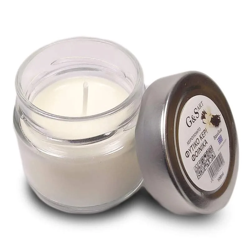 G & S Art Φυτικό Αρωματικό Κερί Φοίνικα Βανίλια 106ml G & S Art Φυτικό Αρωματικό Κερί Φοίνικα Βανίλια 106ml