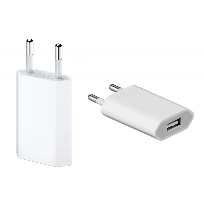 USB Power Adapter 5W A14000 Μετατροπέας Βίσματος USB σε πρίζα Λευκός