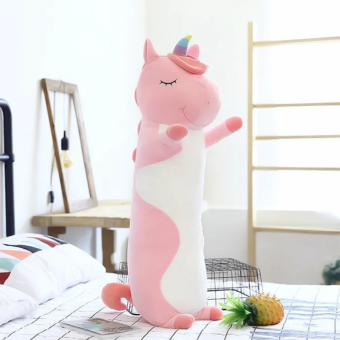 VIP Baby Dolls Stuffed Unicorn Pillow, Λούτρινος Μονόκερος Μαξιλάρι Ροζ 90cm VIP Baby Dolls Stuffed Unicorn Pillow, Λούτρινος Μονόκερος Μαξιλάρι Ροζ 90cm