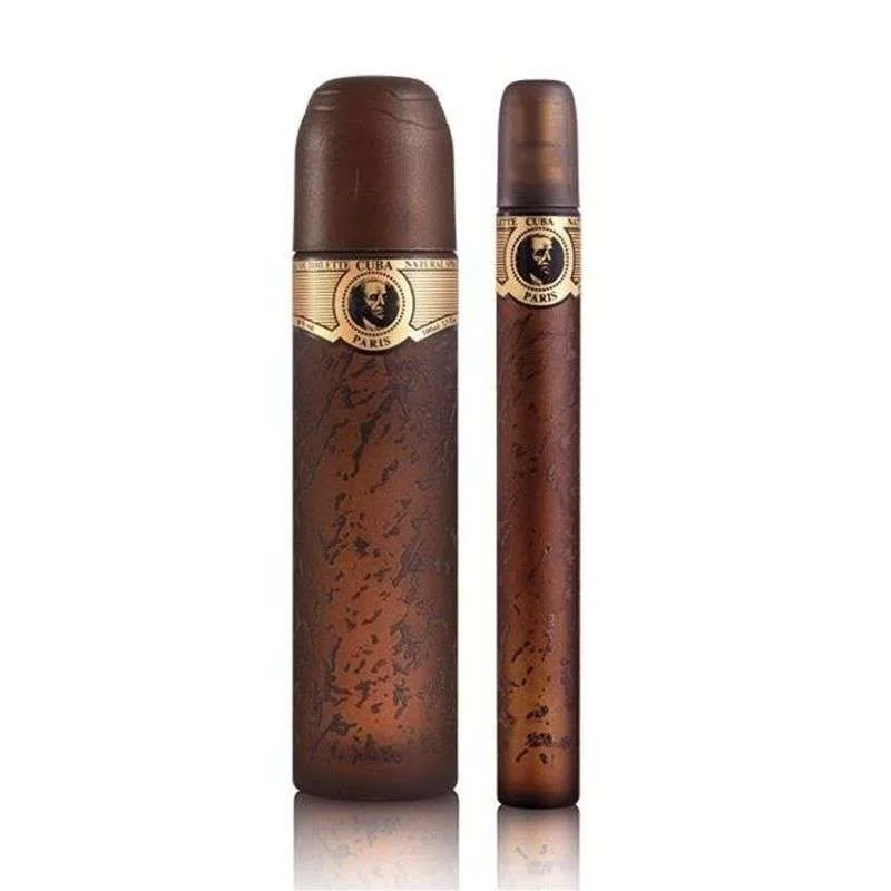 Cuba Gold Men Gift Set Eau De Toilette Spray 100ml + Eau De Toilette Spray 35ml (1) Cuba Gold Men Gift Set Eau De Toilette Spray 100ml + Eau De Toilette Spray 35ml