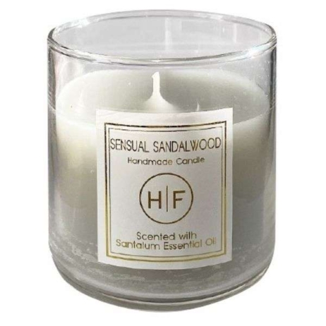 HF Χειροποίητο Αρωματικό Κερί Sensual Sandalwood με Σανταλόξυλο 250gr